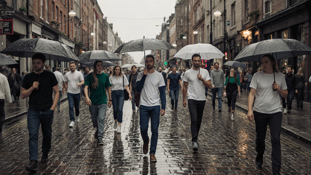 Best‑selling t‑shirt colors in Ireland 2025