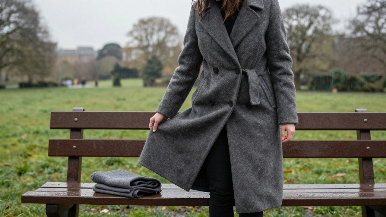 How to Sit Comfortably in a Long Coat in Ireland