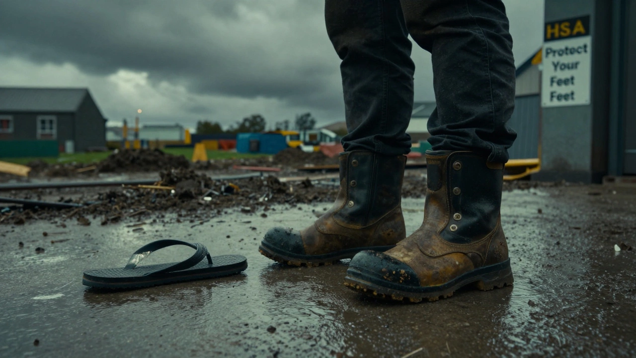 Is It an OSHA Violation to Wear Open-Toed Shoes in Ireland?