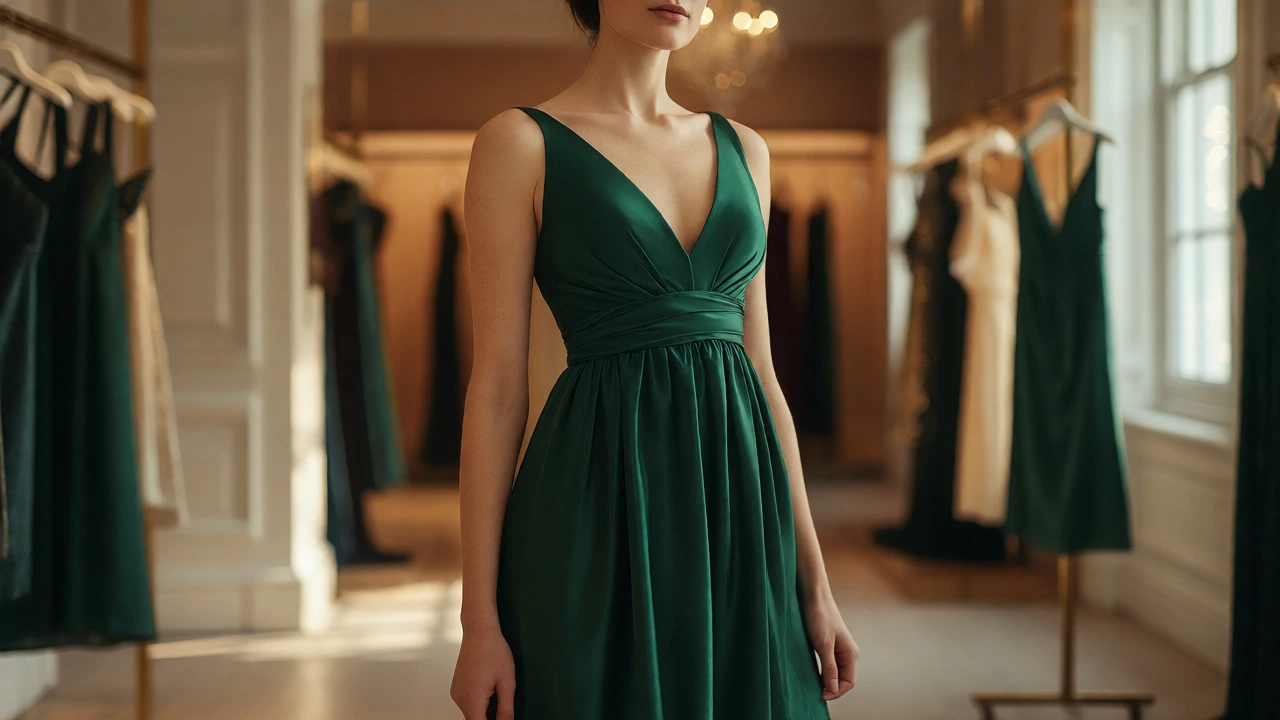 Best Evening Dress Cuts for a Big Belly in Ireland